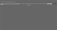 Desktop Screenshot of printables4scrapbooking.com