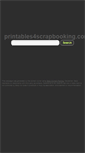 Mobile Screenshot of printables4scrapbooking.com